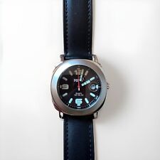 Reloj Puma PM6100, Cuarzo, 100M, Correa Cuero Negro - LN!! segunda mano  Embacar hacia Argentina