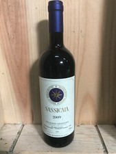 Bouteille sassicaia 2009 d'occasion  Groisy