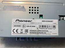 Deh s3000bt autoradio usato  Bergamo