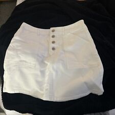 White denim skirt for sale  DUNOON