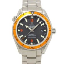 Mostrador preto automático masculino OMEGA Seamaster Planet Ocean 600M 2209 50 90280215 comprar usado  Enviando para Brazil