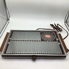 Bandeja de calentamiento de alimentos Salton Hotray placa caliente eléctrica con cable H928 mancha solar 17,5 x 10,5 segunda mano  Embacar hacia Mexico