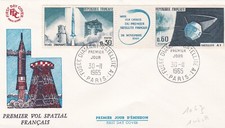 1965 fdc fusee d'occasion  Mortagne-du-Nord