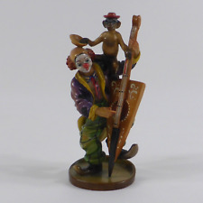 Holzfigur clown musizierend gebraucht kaufen  Unterhaching