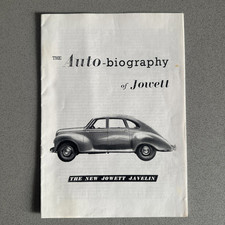 Autobiography jowett new for sale  LEIGH-ON-SEA