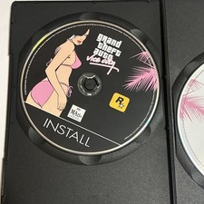 CD-ROM Grand Theft Auto Vice City PC - 2 discos apenas (sem manual + estojo original), usado comprar usado  Enviando para Brazil