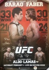 Ufc 169 barao for sale  BARRY