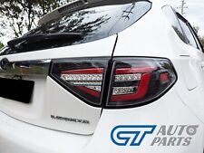 Lanternas traseiras de LED 3D preto vermelho sinal dinâmico para 08-13 Subaru Impreza G3 WRX STI, usado comprar usado  Enviando para Brazil