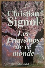 Printemps christian signol d'occasion  Bois-le-Roi