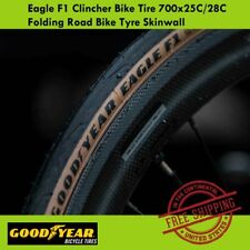Usado, Pneu de bicicleta Goodyear Eagle F1 Clincher 700x25C/28C dobrável para bicicleta de estrada Skinwall comprar usado  Enviando para Brazil
