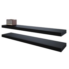 Floating shelves black for sale  Brentwood