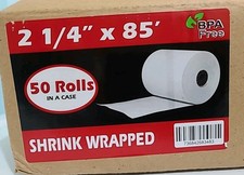 Usado, Rolos de papel térmico PosPaperRoll 883712 2 1/4 x 85 - 47 rolos comprar usado  Enviando para Brazil