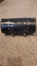Leather motorcycle barrel for sale  Newport