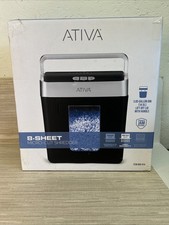 ATIVA [A08MC19] 8 FOLHAS 3,85 GALÕES CAPACIDADE MICROCORTE TRITURADOR DE ALTA SEGURANÇA comprar usado  Enviando para Brazil