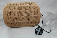 Deckenlampe rattan pendelleuch gebraucht kaufen  Erkrath