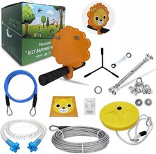 Slackline set tyrolienne d'occasion  Rouen-