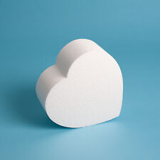 Polystyrene heart cake for sale  HENGOED