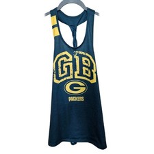 Regata feminina pequena Greenbay Packers NFL trançada nó traseiro comprar usado  Enviando para Brazil