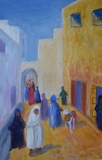 Street scene morocco for sale  LONDON