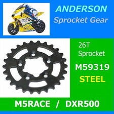 Roda dentada traseira de ferro rara bicicleta 1/5 Anderson M59319 26T M5Race Dxr500 Moto Ep1 Sear, usado comprar usado  Enviando para Brazil