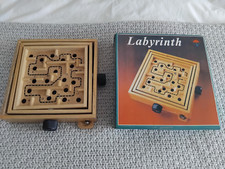 Vintage wooden labyrinth for sale  SOLIHULL