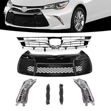 Suporte para farol de neblina grade preta inferior cromada superior Camry SE 2015-2017, usado comprar usado  Enviando para Brazil