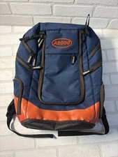 Mochila Wilson A2000 9 zíperes impermeável azul marinho laranja bolsa morcego comprar usado  Enviando para Brazil