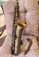 Saxofone C Melody Conn -1922/23 Fabricado nos EUA (Para restauração) comprar usado  Enviando para Brazil