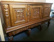 Antikes massives sideboard gebraucht kaufen  Lahnstein