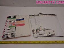 The Happy Planner Big Happy Notes Kit Notebook + 3 Pacotes de Papel de Enchimento Pacote com 24 comprar usado  Enviando para Brazil