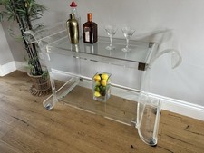 Vintage lucite bar for sale  BEXLEYHEATH