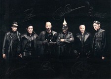 Rammstein autogramm karte gebraucht kaufen  Deutschland