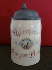 Alter bierkrug humpen gebraucht kaufen  Saalfeld/Saale