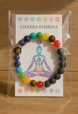 Bracelet chakras pierres d'occasion  Thonon-les-Bains