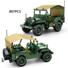 807 peças bloco de construção MOC veículo off-road modelo de carro militar conjunto de blocos comprar usado  Enviando para Brazil