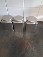 Metal canisters. upcycling for sale  DERBY