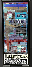 Plakat hundertwasser wien gebraucht kaufen  Reutlingen