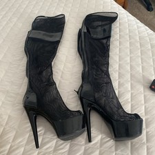 beautiful black women boots s for sale  Albuquerque