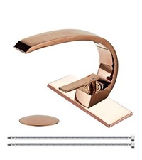 Torneira para pia de banheiro Wovier ISO9001 ouro rosa comprar usado  Enviando para Brazil