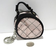 Usado, Victoria's Secret Logotipo Rosa Mini Chapéu Caixa Bolsa Charme Bolsa Troca Chaveiro Chaveiro comprar usado  Enviando para Brazil