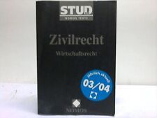 Zivilrecht wirtschaftsrecht st gebraucht kaufen  Deutschland