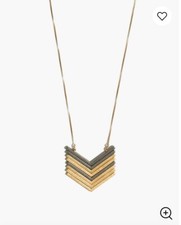 Madewell arrowstack necklace for sale  Ridgewood