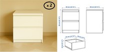 Coppia comodini ikea usato  Rho