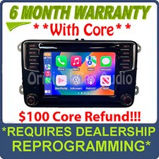 Receptor de exibição de rádio AM FM Reman 2016 2017 VW Volkswagen Jetta Passat fabricante de equipamento original comprar usado  Enviando para Brazil