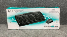 Usado, Teclado Inalámbrico Logitech MK320 Conjunto Sin Fil Con Mouse Inalámbrico en Negro segunda mano  Embacar hacia Argentina