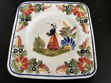 Assiette carree decor d'occasion  Martigues