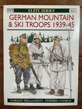 Osprey Elite: German Mountain and Ski Troops 1939-45 segunda mano  Embacar hacia Mexico