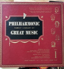 Philharmonic family library for sale  Webster