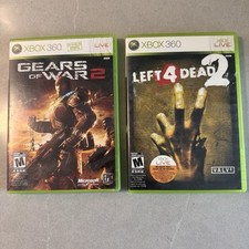 Pacote de jogos Xbox 360 Left 4 Dead 2 -2009 e Gears of War 2 2008 comprar usado  Enviando para Brazil