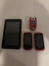 Lote Vintage LG Flip Phones (Disney) e Tablet Toshiba COMO ESTÁ, usado comprar usado Lote Vintage LG Flip Phones (Disney) e Tablet Toshiba COMO ESTÁ, usado comprar usado  Enviando para Brazil